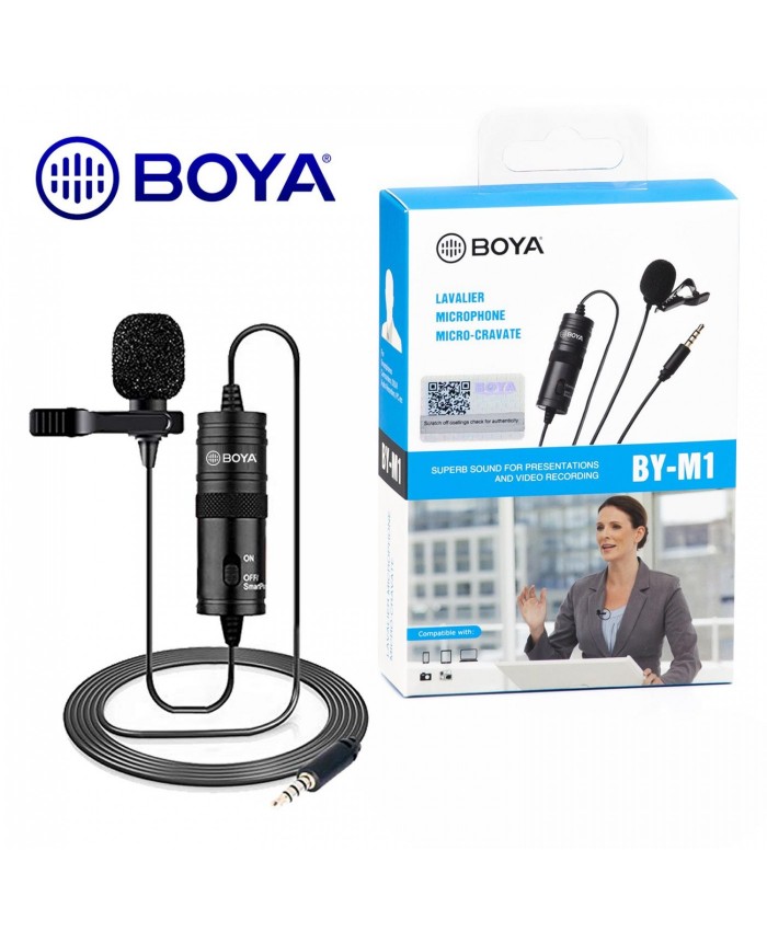 BOYA BY-M1 Lavalier Microphone