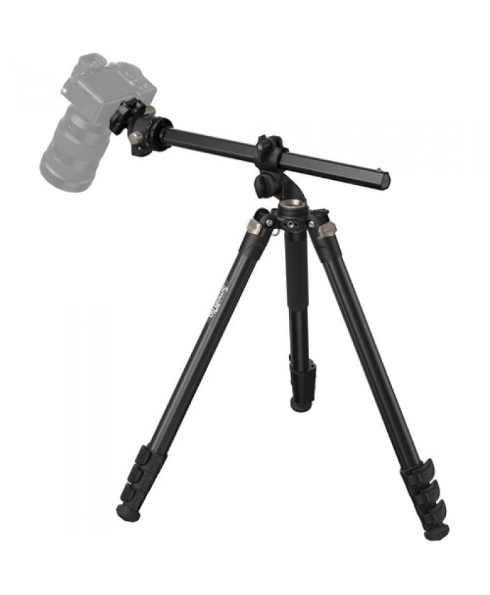 SmallRig CT200 Lateral Center Column Aluminum Tripod with Monopod