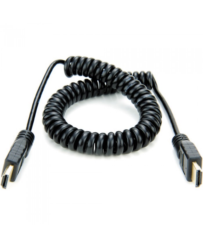 Atomos Full HDMI to Full HDMI Cable coiled 50cm