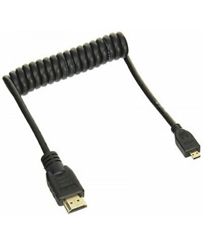 Atomos Micro-HDMI to HDMI Coiled Cable 30cm