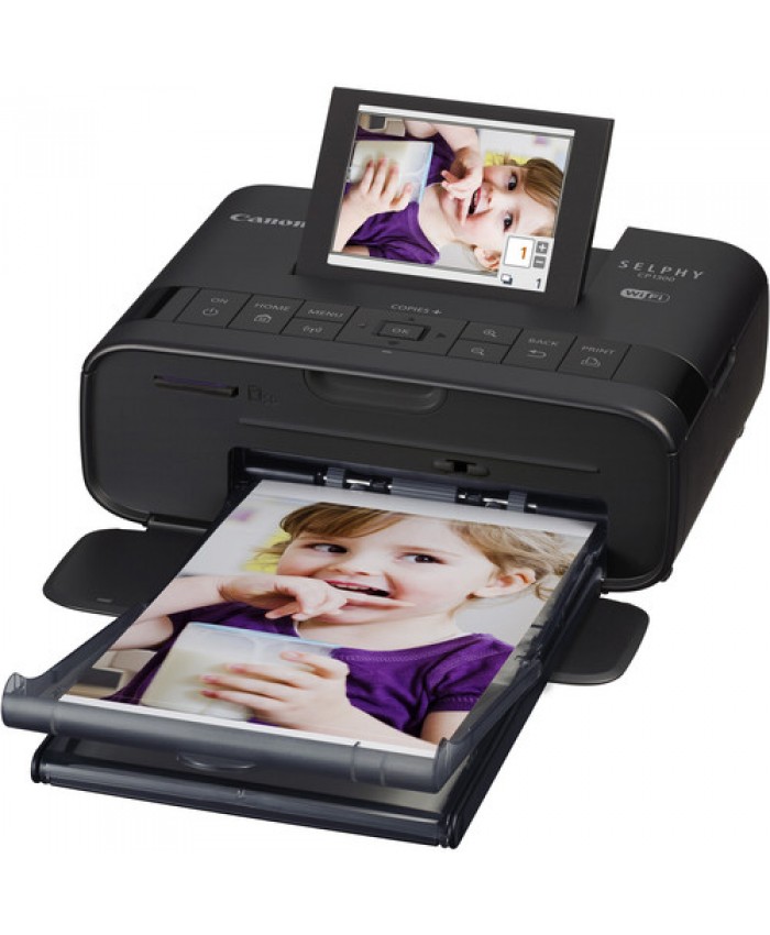 Canon SELPHY CP1300 Compact Photo Printer (Black)