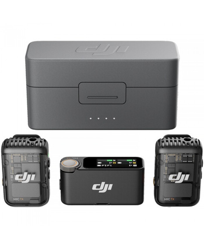 DJI Mic 2 2-Person Compact Wireless Microphone System/Recorder