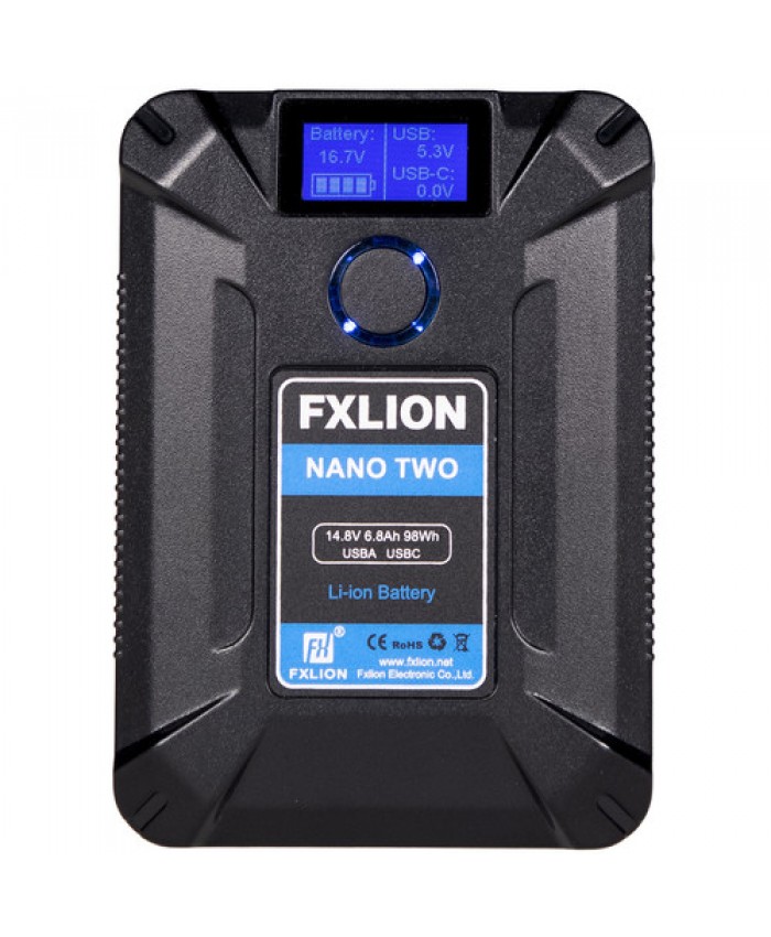 Fxlion Nano TWO Ultracompact V-Mount Battery 98Wh