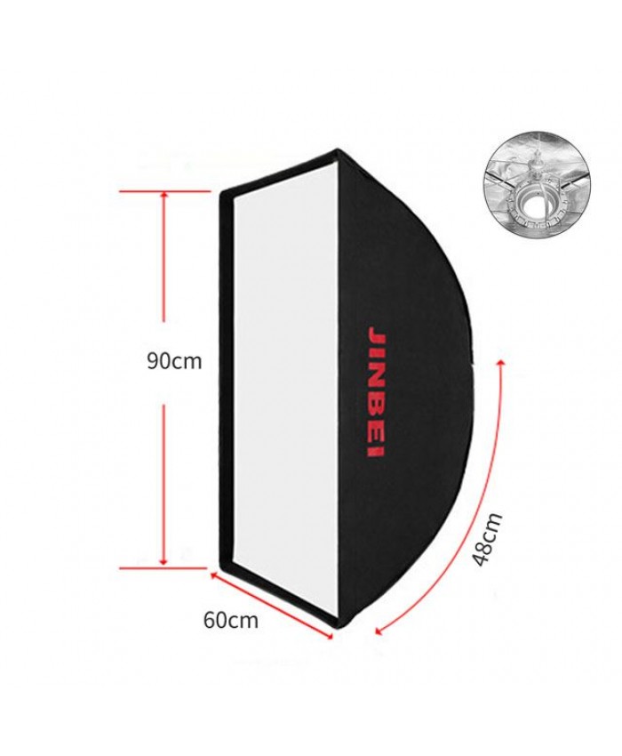 JINBEI KC-60x90cm Bowens Mount umbrella Studio Softbox