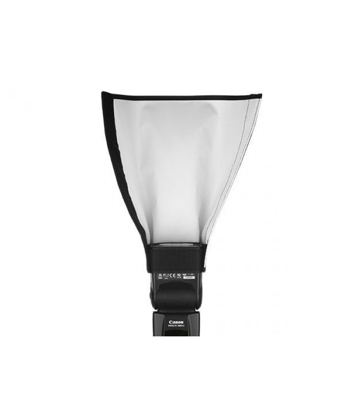 JINBEI White Cloth Snoot Reflector for Speedlight