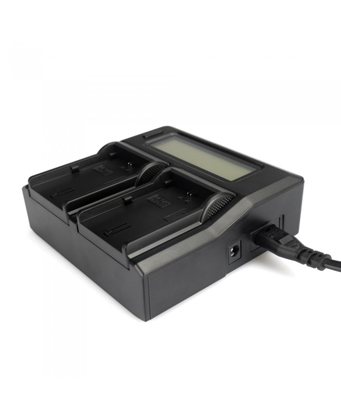 KingMa Dual battery fast charger for Canon LP-E6