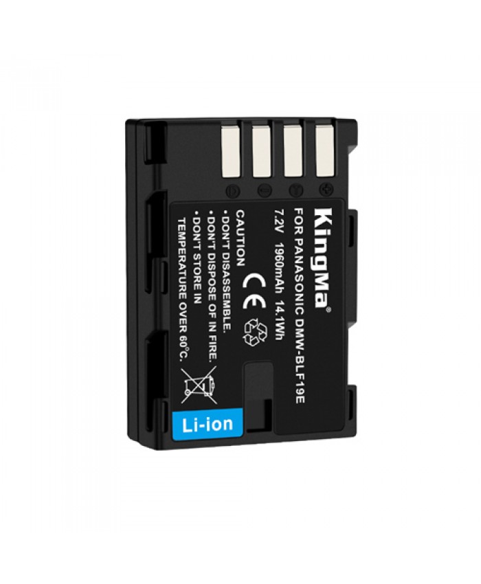 KingMa Battery DMW-BLF19E For Panasonic DMC-GH3 GH4 GH5