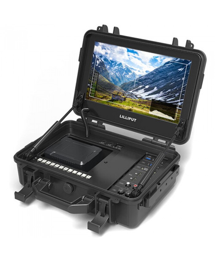 Lilliput BM120-4KS 12.5" 4K Broadcast Director Monitor with SDI, HDR & 3D LUTS in Hard Case