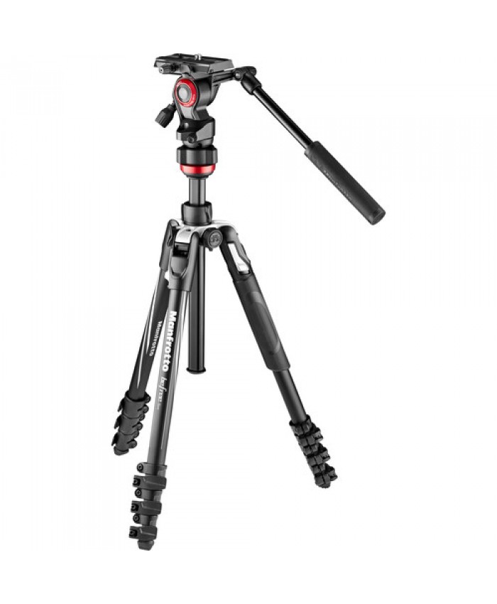 Manfrotto Befree Live Aluminum Lever-Lock Tripod Kit with EasyLink & Case