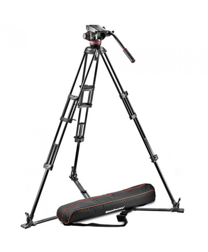 Manfrotto 502HD Ball Base Fluid Head / 546GB Tripod / and Carrying Bag 