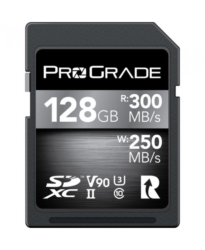 ProGrade Digital 128GB UHS-II V90 SDXC Memory Card