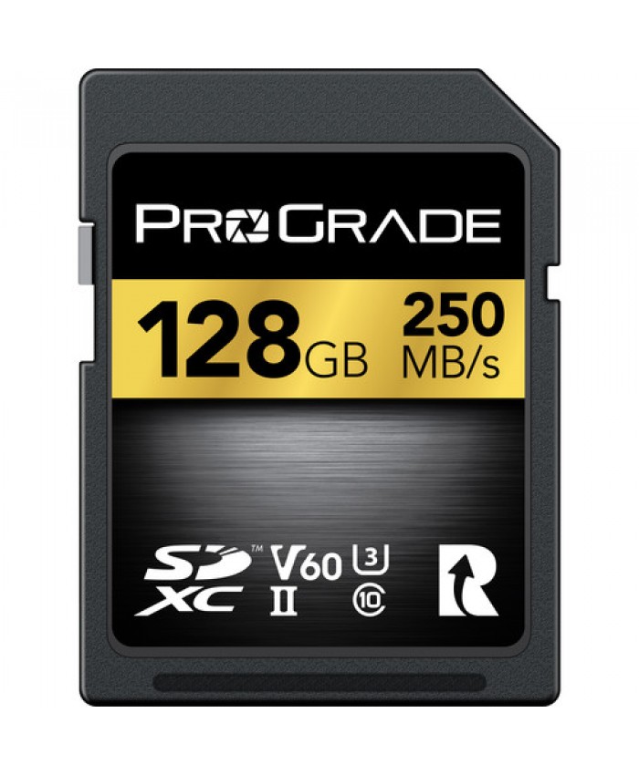 ProGrade Digital 128GB UHS-II V60 SDXC Memory Card