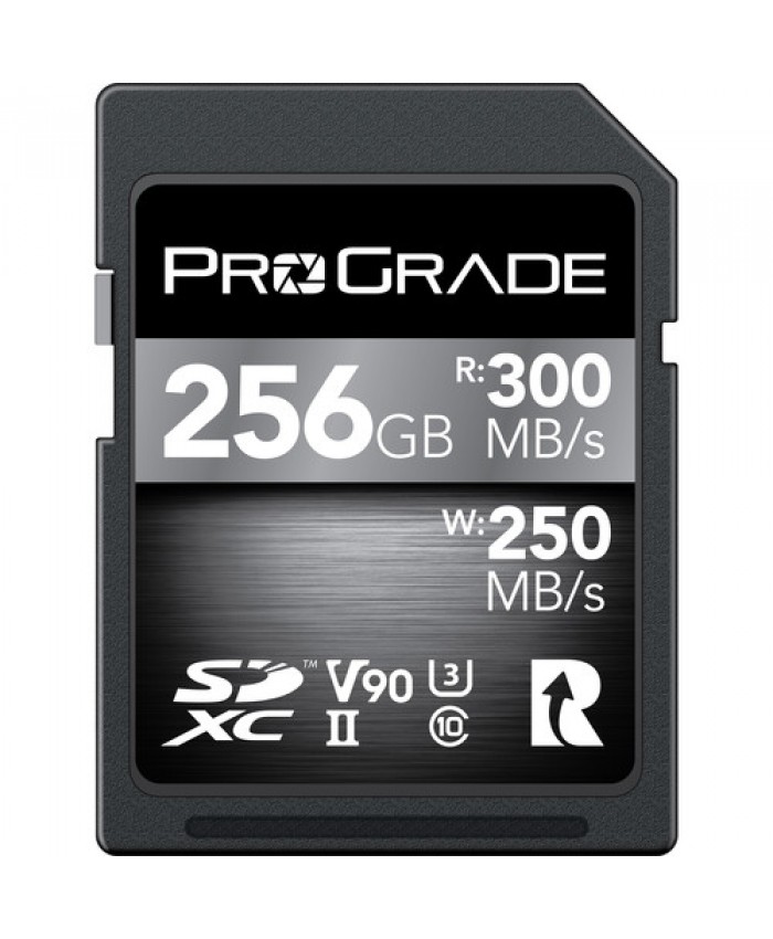 ProGrade Digital 256GB UHS-II SDXC v90 Memory Card