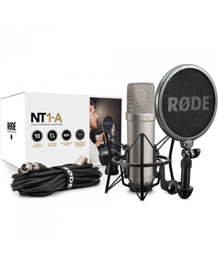 Rode NT1-A Large-Diaphragm Cardioid Condenser Microphone