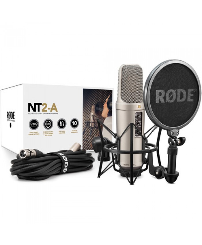 Rode NT2-A Large-Diaphragm Multipattern Condenser Microphone