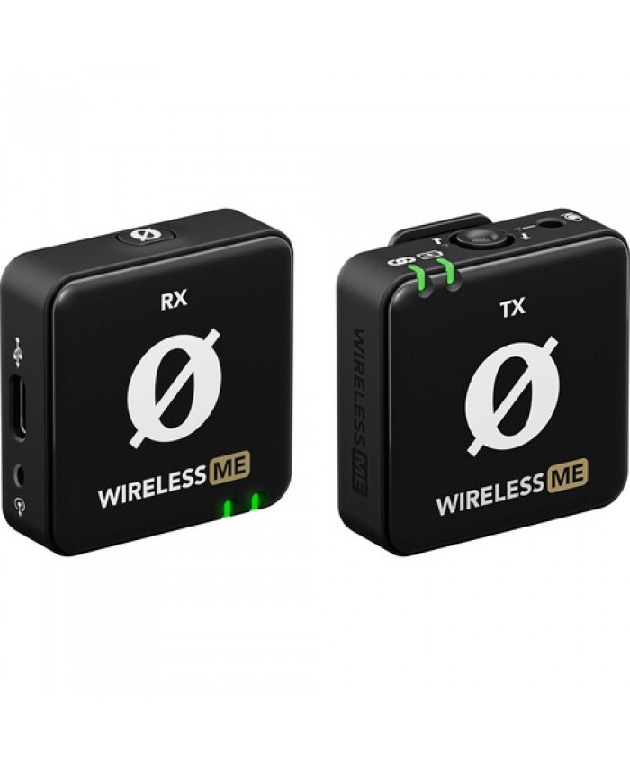 RODE Wireless ME Compact Digital Wireless Microphone System 2.4 GHz, Black