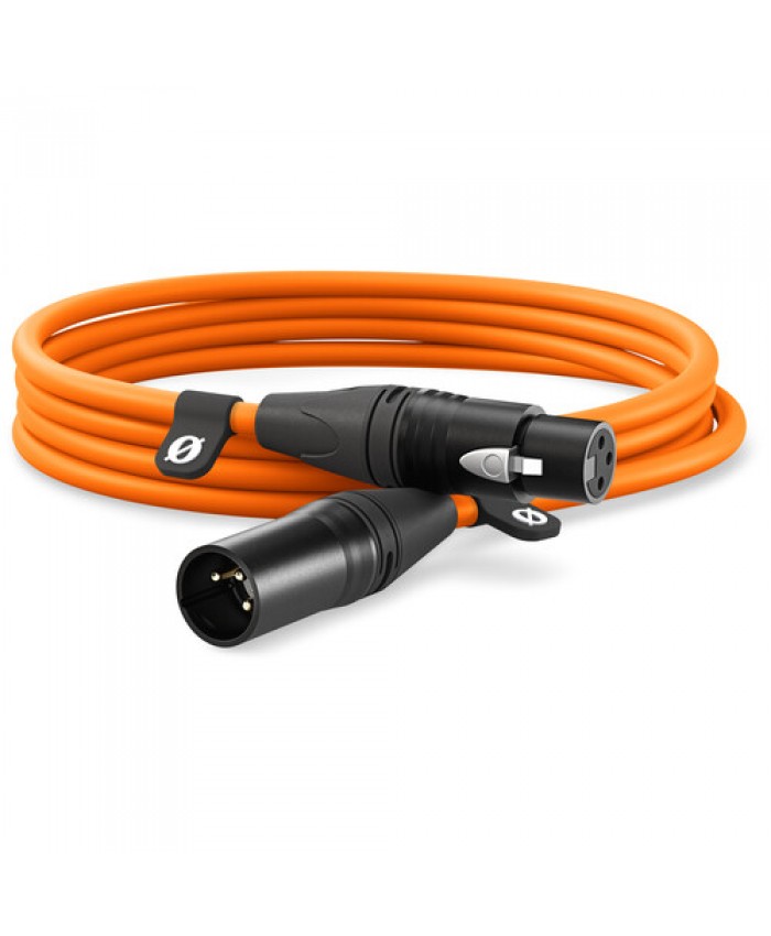 RODE XLR Male to XLR 3M Female Cable Orange