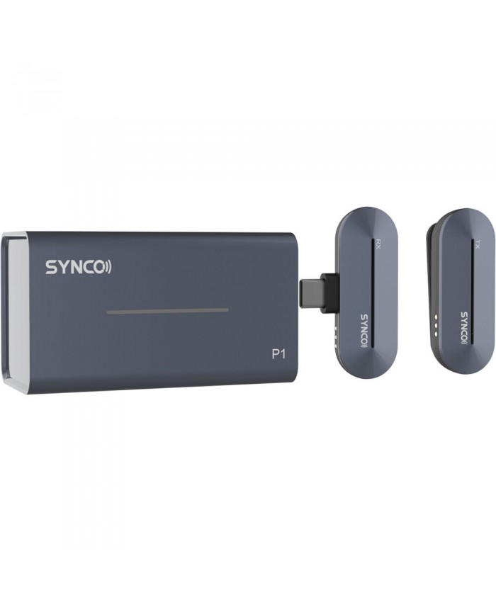 Synco P1T Miniature 1-Person Digital Wireless Microphone System with USB Connector for Android Phones