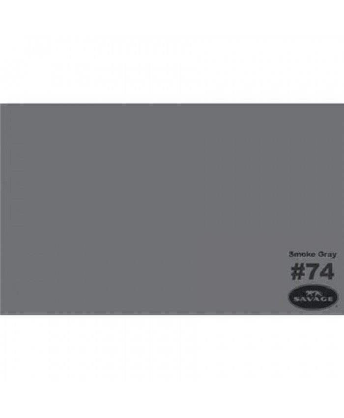 Savage Widetone Seamless Background Paper #74 Smoke Gray 2.7m