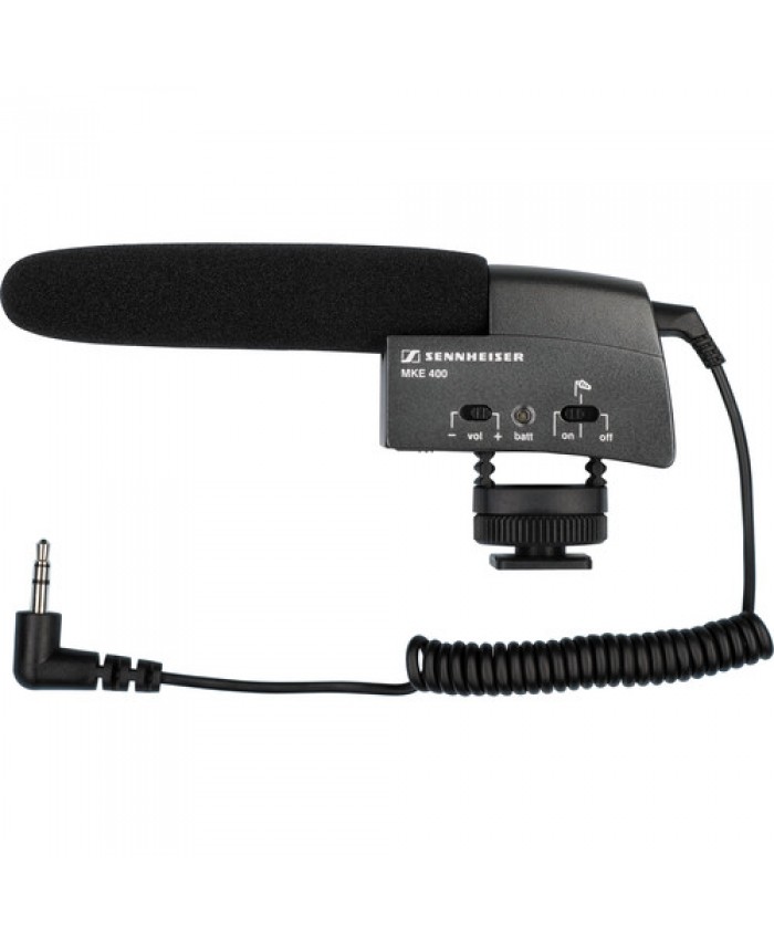 Sennheiser MKE 400 Camera-Mount Shotgun Microphone