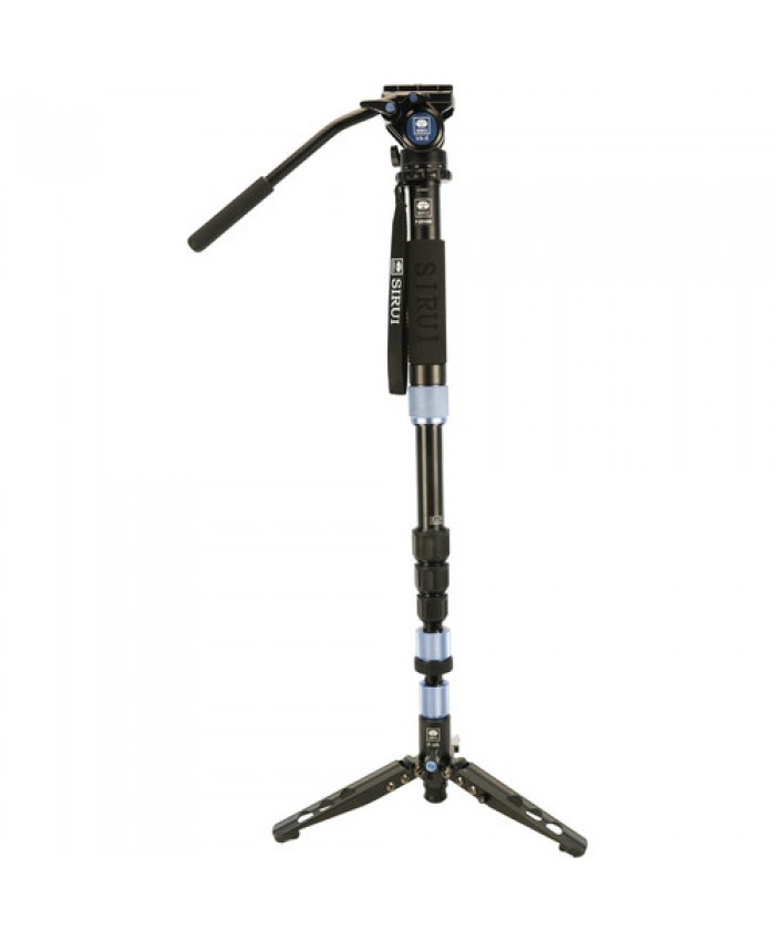 Sirui Aluminum 4 Section P-204SR Monopod with Feet and VA5 Head