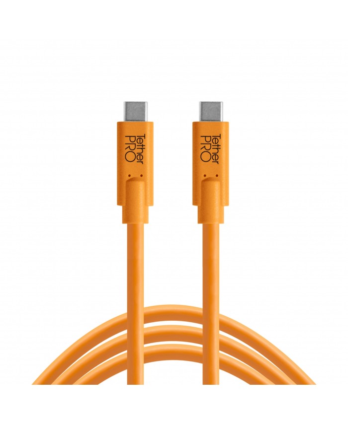 Tether Tools TetherPro USB Type-C Male to USB Type-C Male Cable CUC10-ORG