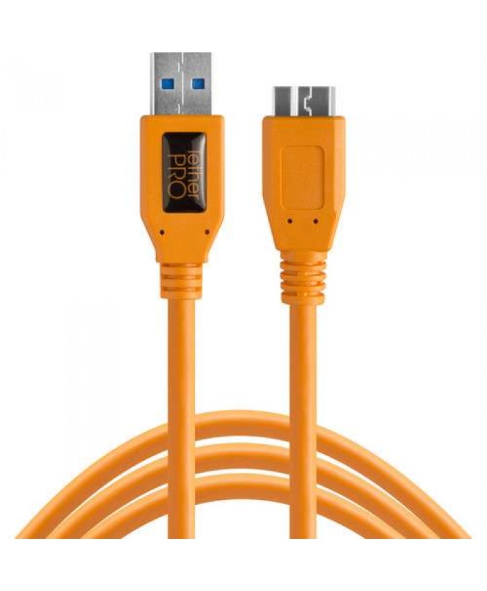 Tether Tools TetherPro USB 3.0 Male Type-A to USB 3.0 Micro-B Cable 4.80 CU5454