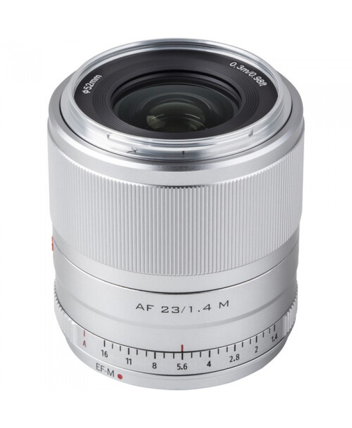 Viltrox AF 23mm f/1.4 M Lens for Canon EF-M Silver