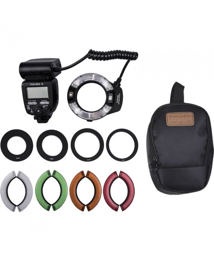 Yongnuo YN-14EX II TTL Macro Ring Flash Kit for Canon