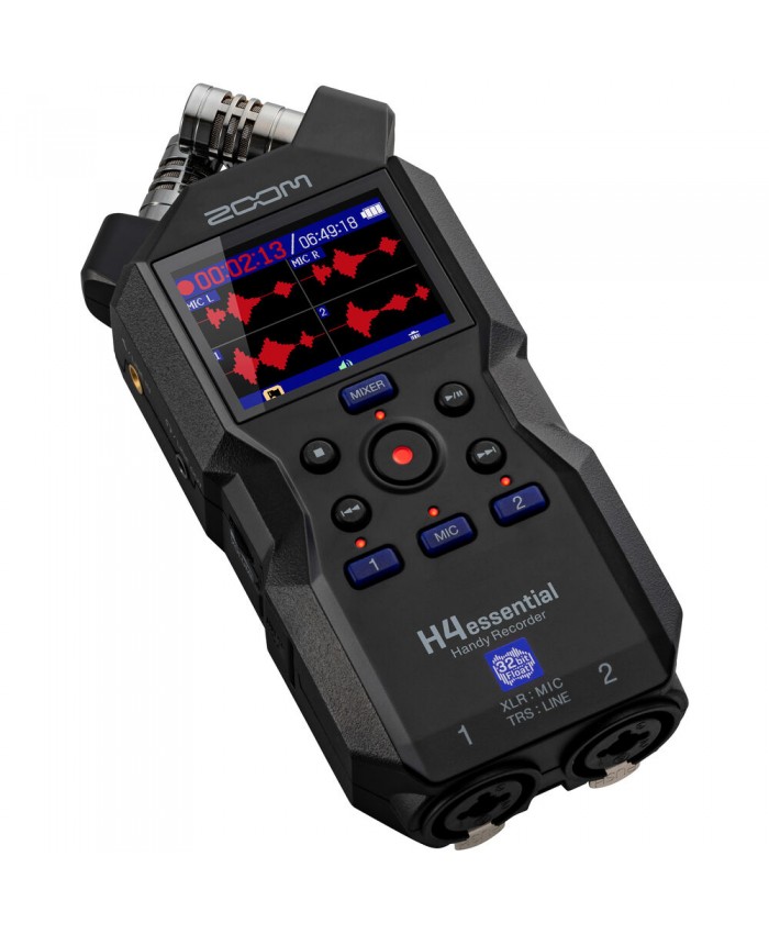 Zoom H4essential 4-Track 32-Bit Float Portable Audio Recorder