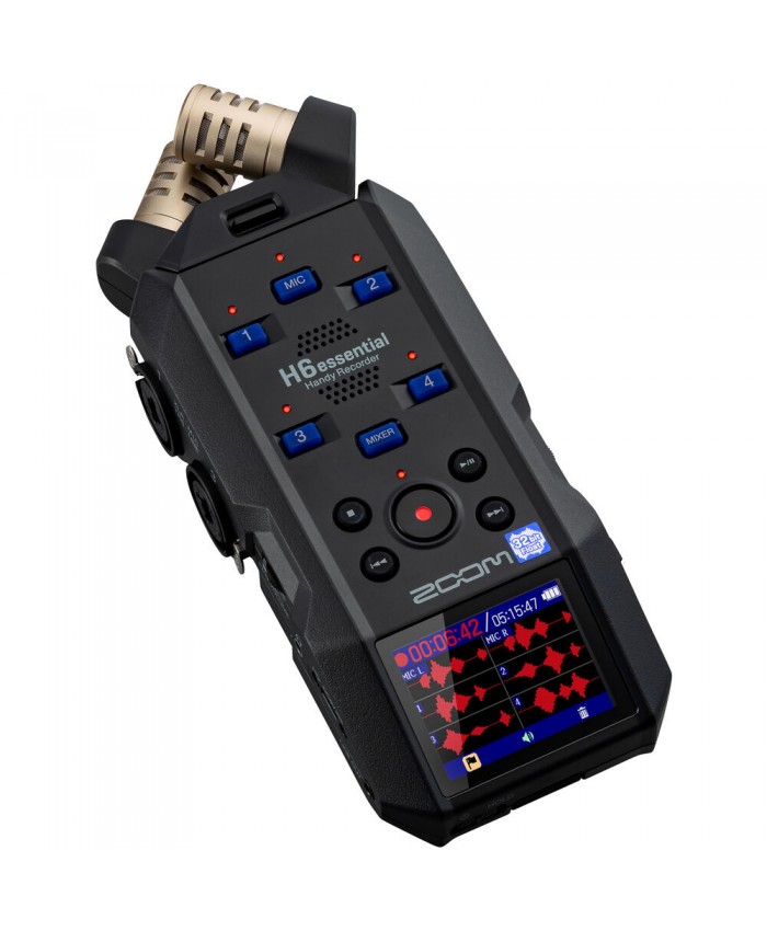 Zoom H6essential 6-Track 32-Bit Float Portable Audio Recorder