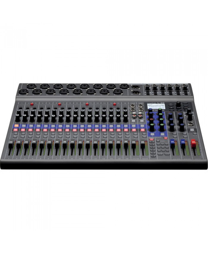 Zoom LiveTrak L-20 - 20-Input Digital Mixer & Multitrack Recorder