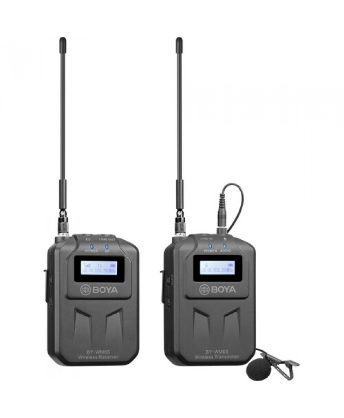 BOYA WM6S UHS Wireless Microphone System