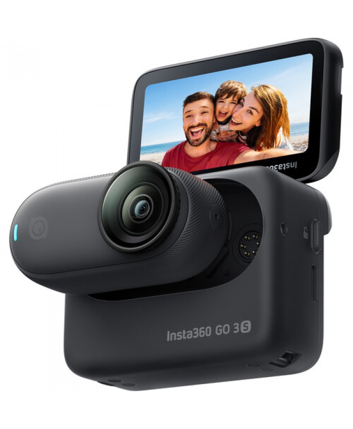 Insta360 GO 3S Action Camera Standard Bundle (64GB, Midnight Black)