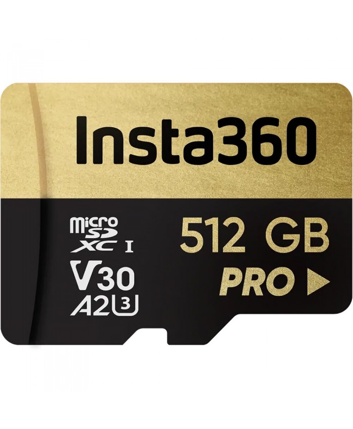 Insta360 512GB UHS-I v30 microSDXC Memory Card