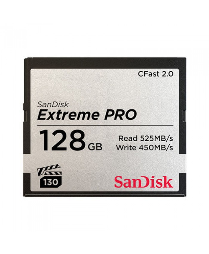 SanDisk 128GB Extreme PRO CFast 2.0 Memory Card