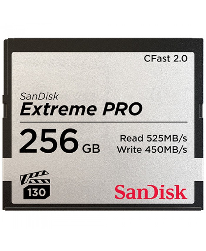 SanDisk 256GB Extreme PRO CFast 2.0 Memory Card