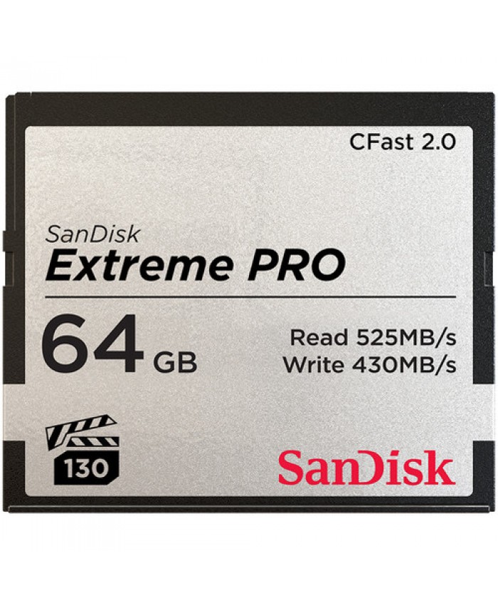 SanDisk 64GB Extreme PRO CFast 2.0 Memory Card