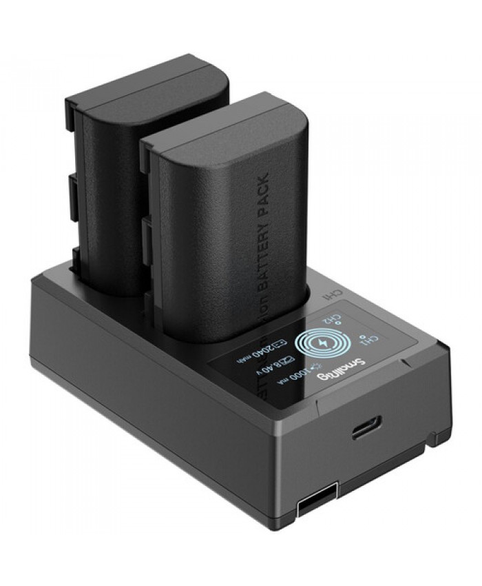 SmallRig LP-E6NH 2-Battery Kit with Dual Charger