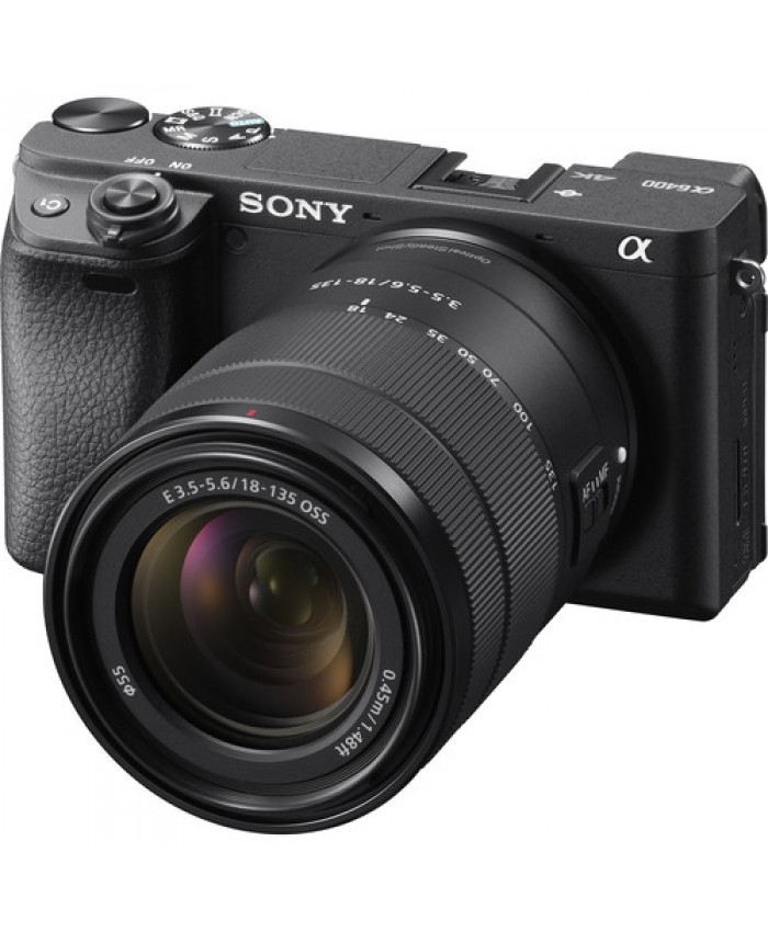 Sony Alpha a6400 Mirrorless Digital Camera with 18-135mm Lens