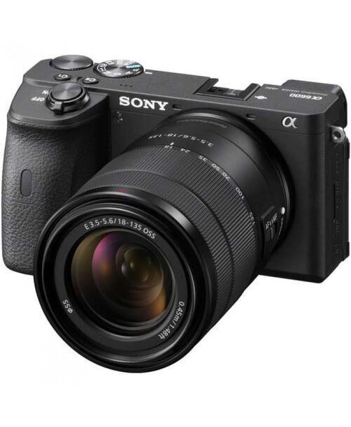 Sony Alpha a6600 Mirrorless Digital Camera with 18-135mm Lens