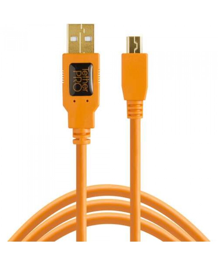 Tether Tools TetherPro USB 2.0 Type-A to 5-Pin Mini-USB Cable 4.6m CU5451