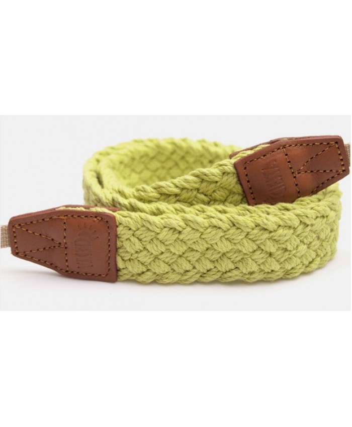 Camera Strap Vintage Lime