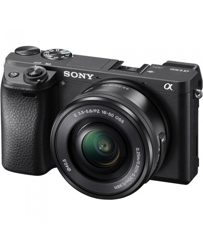 Sony Alpha a6300 Mirrorless Digital Camera with 16-50mm Lens Basic Kit