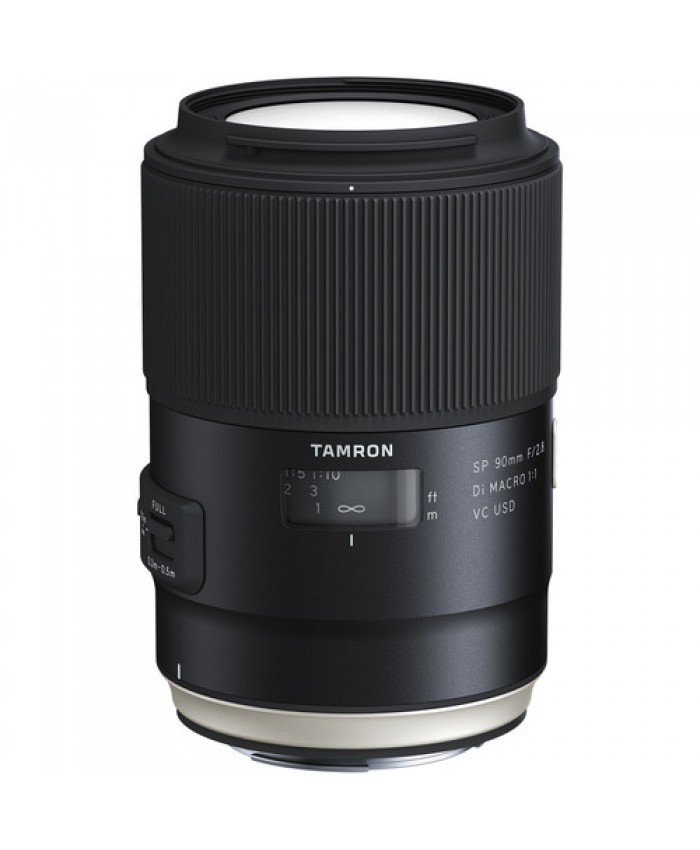 Tamron SP 90mm f/2.8 Di Macro 1:1 VC USD Lens for Canon EF 